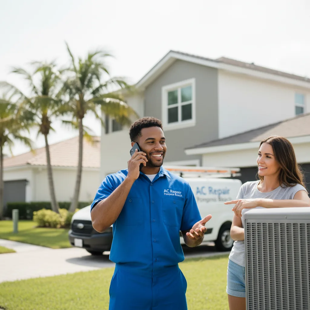 AC Repair Pompano Beach customer support in French Lick